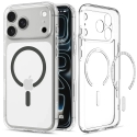 SPIGEN ULTRA HYBRID MAGSAFE IPHONE 17 PRO / 18 PRO KLAAR/GRAPHITE SPIGEN ULTRA HYBRID MAGSAFE IPHONE 17 PRO / 18 PRO KLAAR/GRAPHITE
