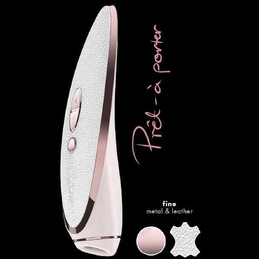 Satisfyer ilman impulsseja vibraattori Luxury Pret-a-Porter, ruusukulta – 4