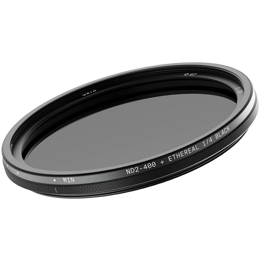 Kameru filtrs - Urth 95 mm maināms ND2–ND400 + ¼ Melnais miglas filtrs Plus+ – 3