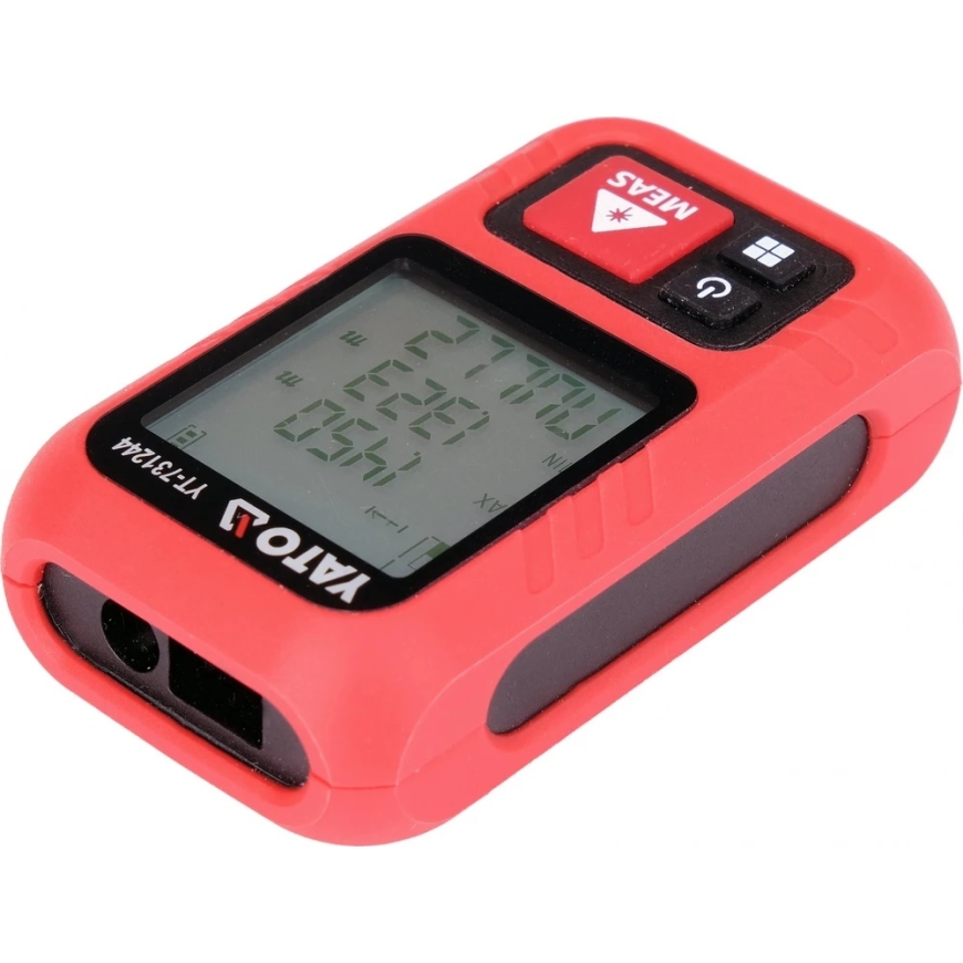 Toya Sa Poland Laser Distance Meter with Key Ring | 30 m (YT-731244)