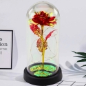 Lean Punane Igavene Roos LED Valgustusega Lean Punane Igavene Roos LED Valgustusega