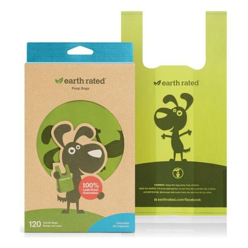 Earth Rated Kotid lõhnavabad 120 tk. Taaskasutatud paber (120 tk)