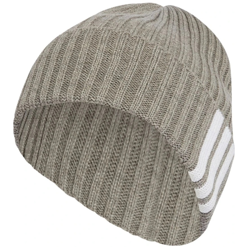 adidas 3 Stripes Beanie cepure pelēka KG7764 (OSFW)