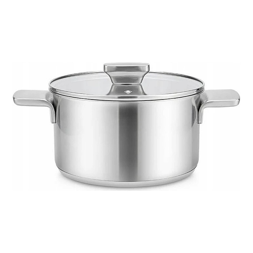Maestro Teräskattila Kannella Induktio- ja Kaasikäyttöön 24cm 5.7L MAESTRO MR-3521-24