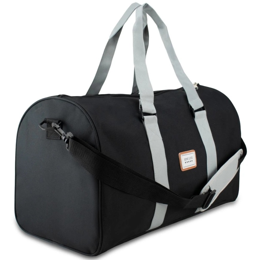 SPORT / FITNESS BAG A3031 Black SEMI LINE – 4