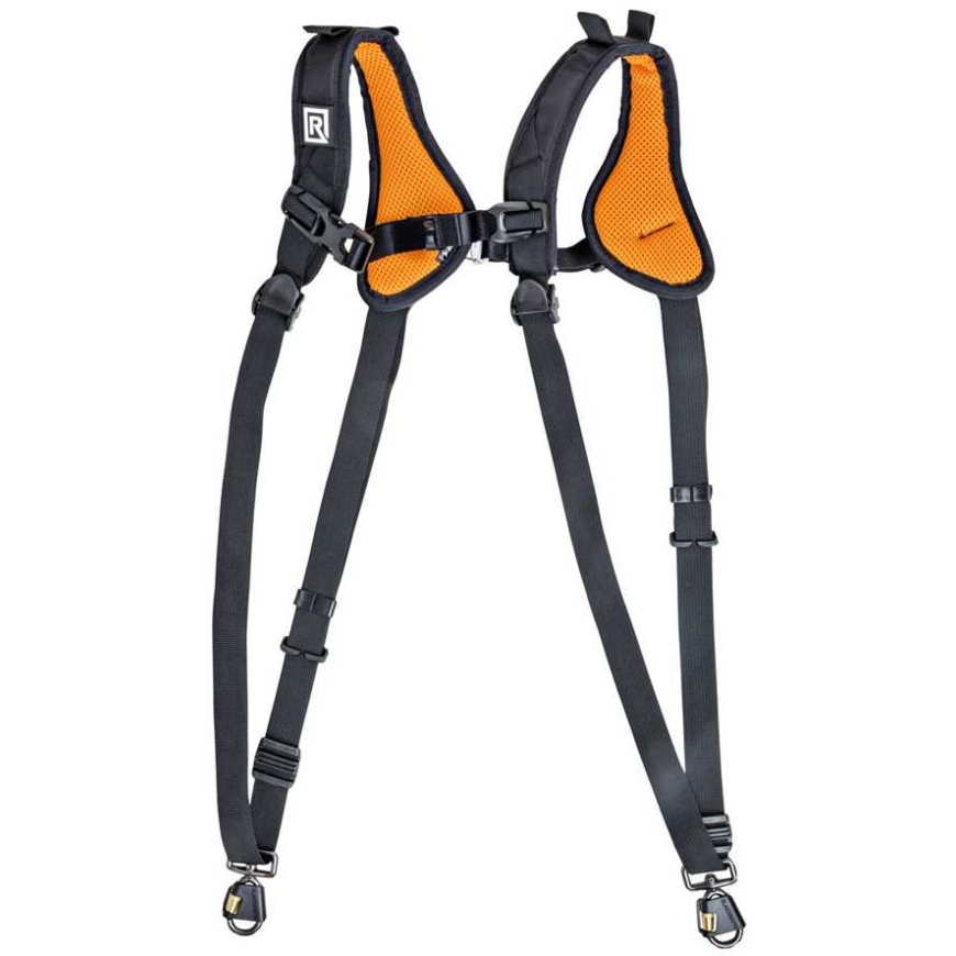 Micnova Kaamera rihm - BlackRapid Double Slim X Extra Comfort, reguleeritav, polsterdatud, must
