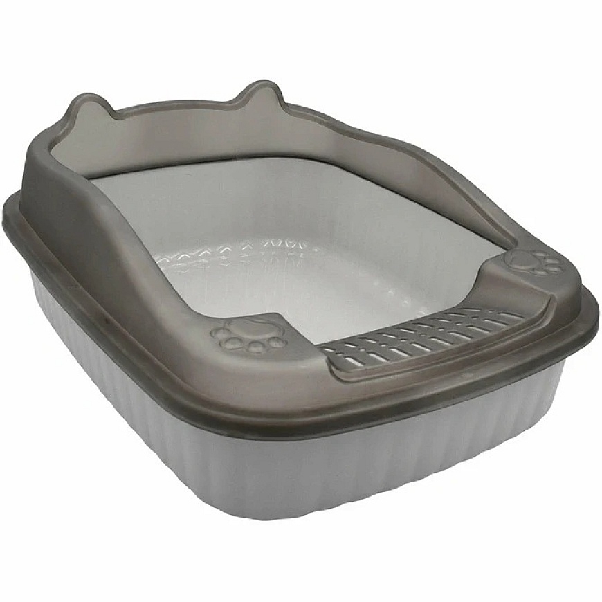 ZW49A Cat litter box grey XL