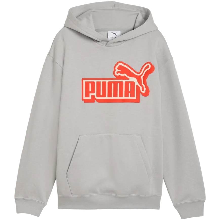 Bluza vaikams Puma ESS Logo Lab Relaxed Hoodie pilka 694674 63 (140cm) – 2