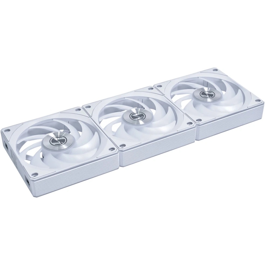 Lian Li UNI FAN CL FLEX Wireless 120, 3 Pack, White (12CL1F3W) – 3