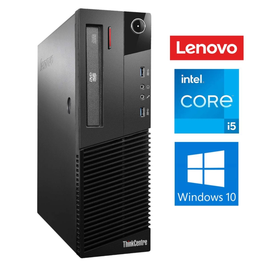 Lenovo M93 SFF i5-4440 8GB 512GB SSD DVD WIN10Pro