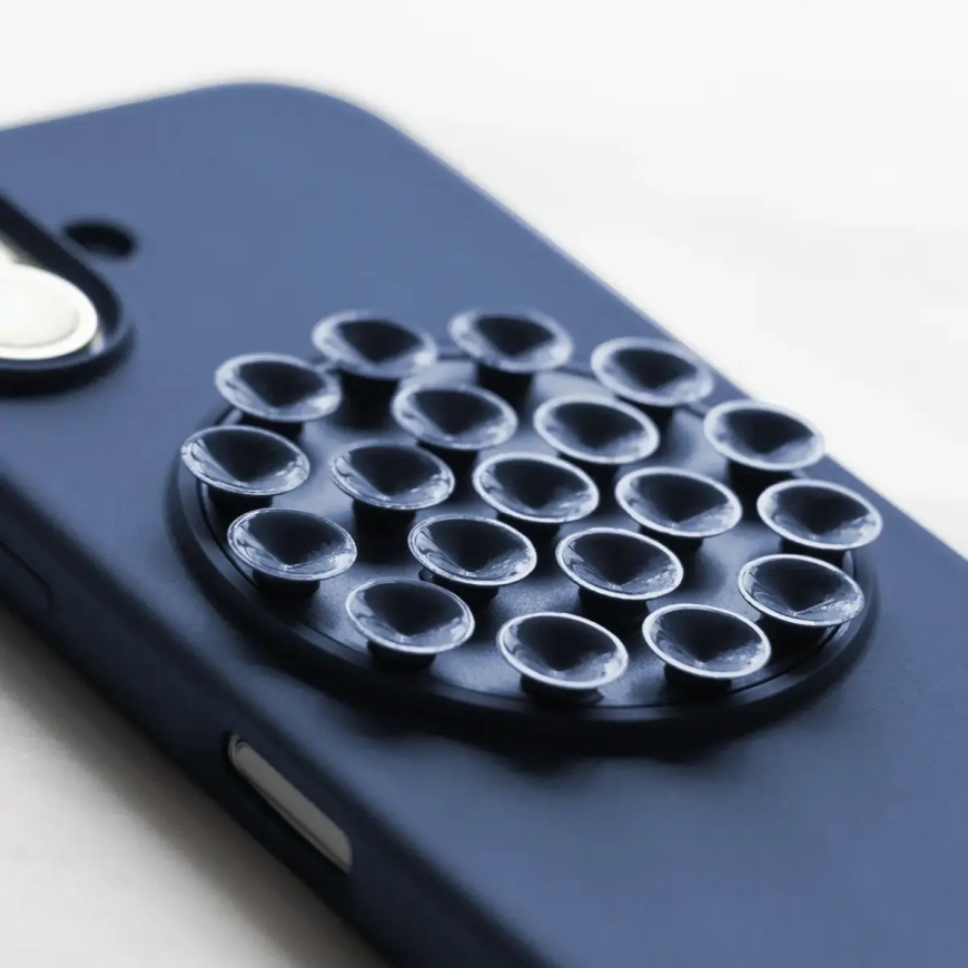 Silicone Stick telefono dėklas iPhone 16 Pro mėlynas – 2