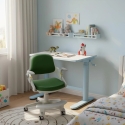 Spacetronik Bērnu Biroja Krēsls ar Regulējamu Augstumu, 76–90 cm, Zaļš Spacetronik Bērnu Biroja Krēsls ar Regulējamu Augstumu, 76–90 cm, Zaļš