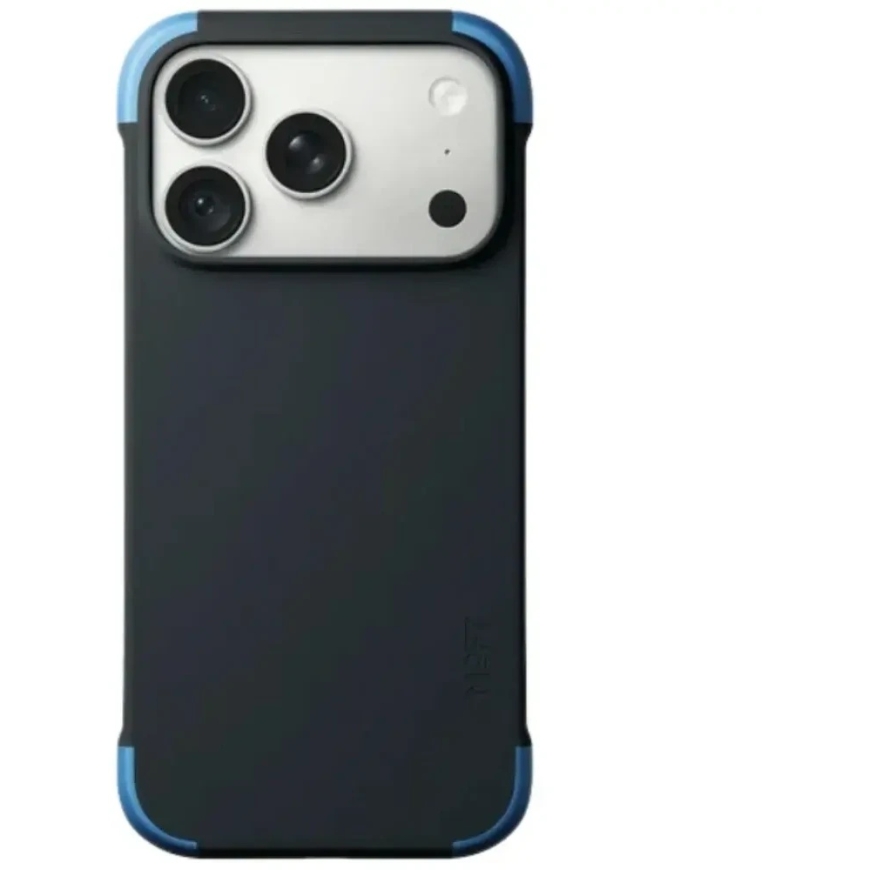 Moft Color-blocking Snap -kuori iPhone 18 Pro / 17 Pro tummansininen - haalistuneet farkut