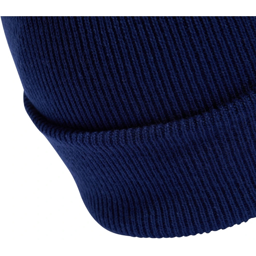 adidas New Logo Beanie Cuff Hat Dark Blue KQ6680 (OSFM) – 4