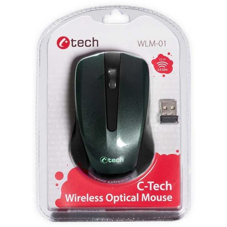 C-Tech WLM-01 Black Mouse
