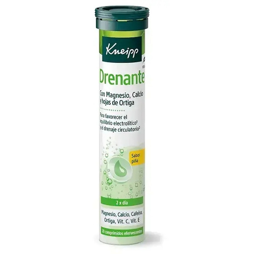 Эффервесцентные таблетки Kneipp Дренаж с ананасом 20 шт