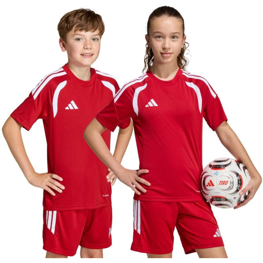 Marškinėliai vaikams adidas Tiro 26 League Jersey raudona KB1315 (152cm)