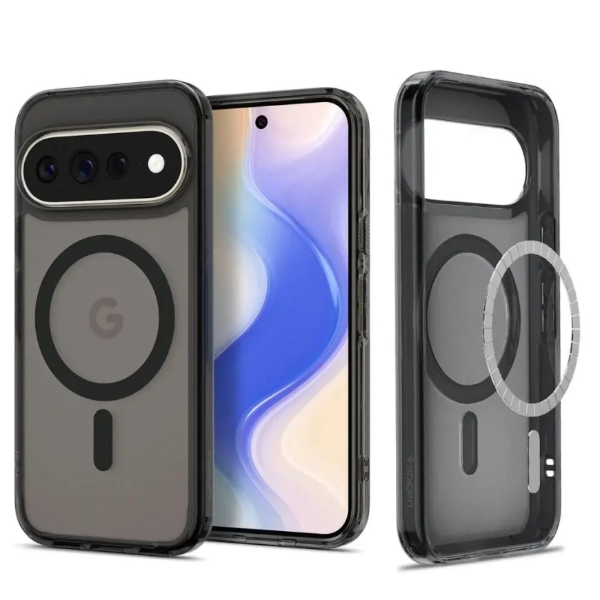 SPIGEN ULTRA HYBRID MAG MAGSAFE GOOGLE PIXEL 11 PRO XL ŠALDYTAS JUODOS