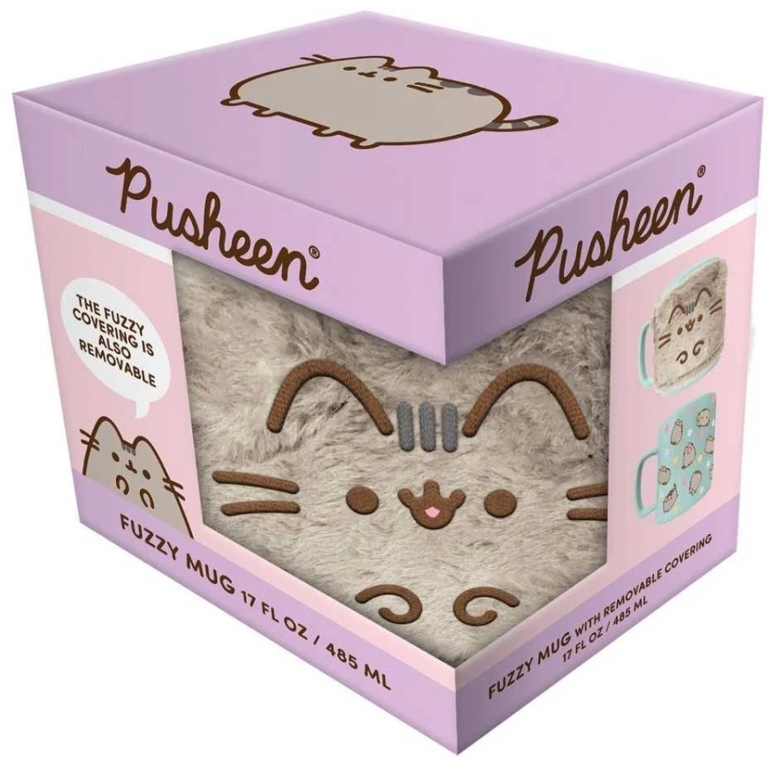 Pyramid Pusheen muki teddy bear -kannetilla 440ml – 4