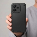 TECH-PROTECT RUGGED SHIELD XIAOMI REDMI NOTE 17 PRO 5G MATĒTA MELNA TECH-PROTECT RUGGED SHIELD XIAOMI REDMI NOTE 17 PRO 5G MATĒTA MELNA