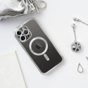 Electro Mag maciņš ar MagSafe atbalstu telefonam Samsung Galaxy S24 (S921) sudraba krāsā Electro Mag maciņš ar MagSafe atbalstu telefonam Samsung Galaxy S24 (S921) sudraba krāsā