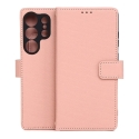 Smart Triangle book type phone case for Samsung Galaxy S26 Ultra (S948) pink Smart Triangle book type phone case for Samsung Galaxy S26 Ultra (S948) pink