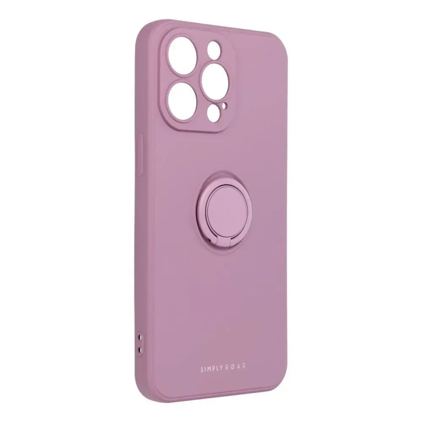 ROAR AMBER CASE phone case for iPhone 15 Pro Max purple
