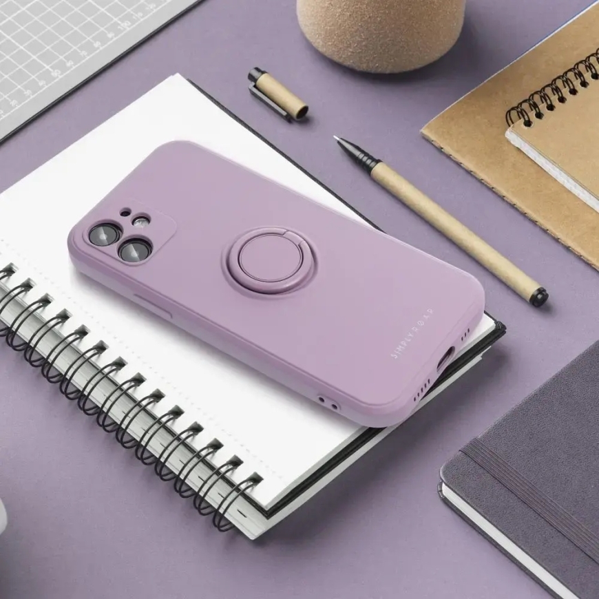 ROAR AMBER CASE telefono dėklas iPhone 15 Pro Max violetinis – 5