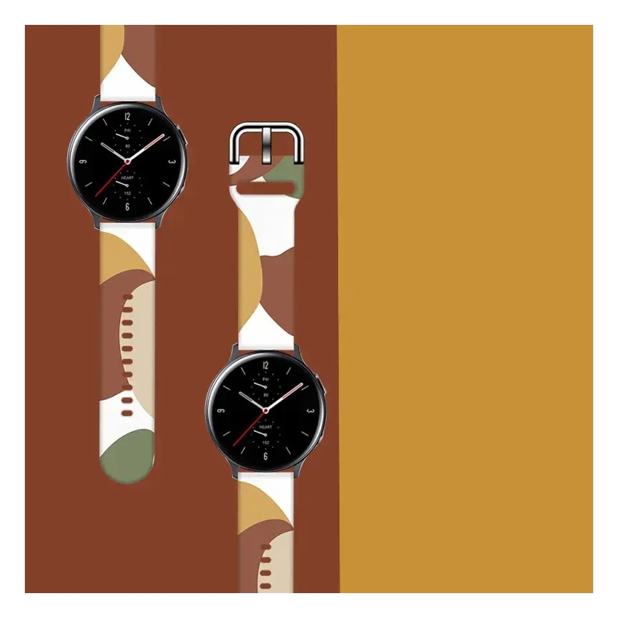 Moro älykellon ranneke Samsung Galaxy Watch (45/46/47 mm) | Silikoni | sateenkaari – 3