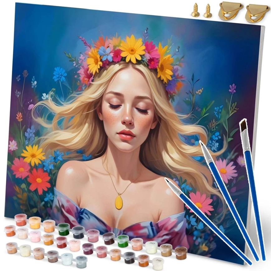 Картина по номерам 40x50 см "Massido" Портрет женщины – 2