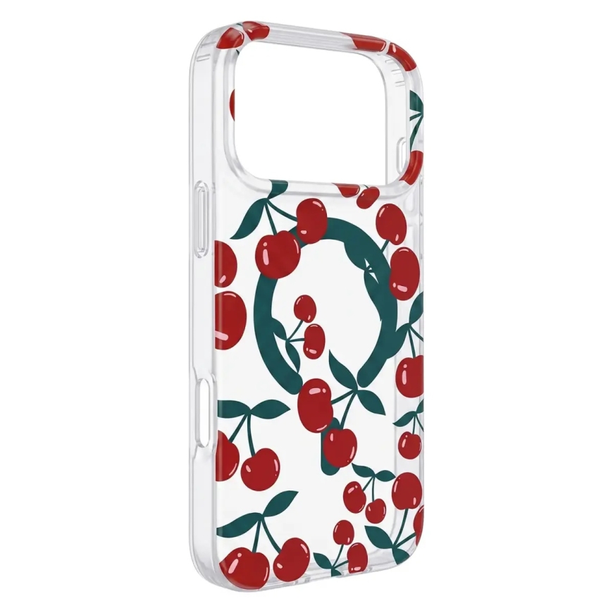 Cherry Mag чехол с поддержкой MagSafe для телефона Samsung Galaxy S25 Ultra (S938) прозрачный – 3