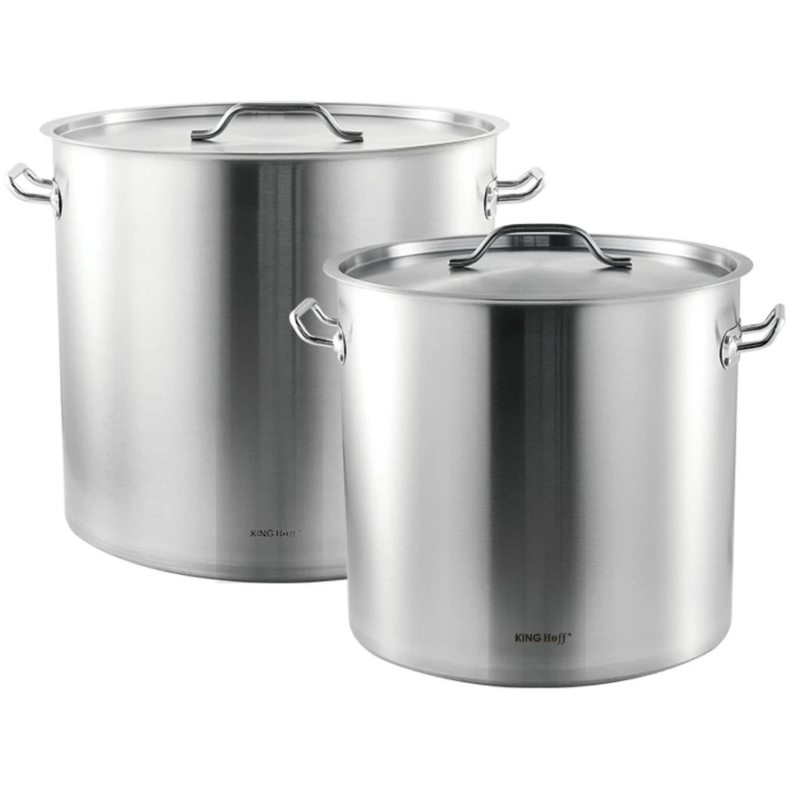 Kinghoff Stainless Steel Pots Set, 2 Pieces