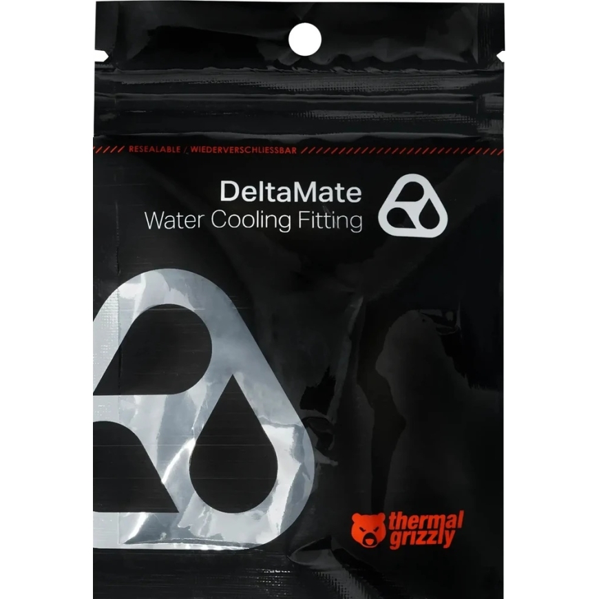 Thermal Grizzly DeltaMate Rotary – 90 degrees, glossy nickel – 5