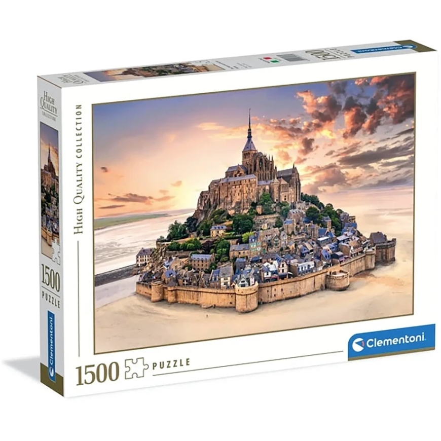 Clementoni Pusle 1500 tk - Mont Saint Michel