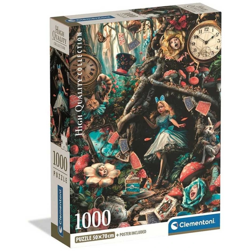 Clementoni Dėlionė 1000 vnt. - Alisa stebuklų šalyje – 4