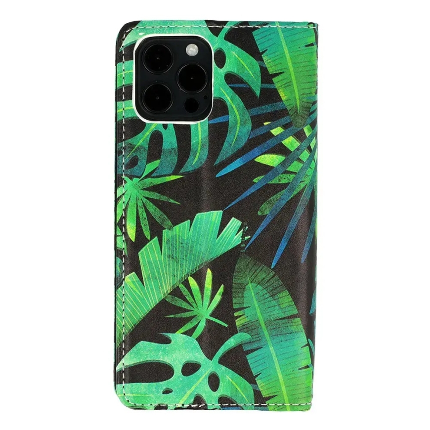 Smart Book Flower raamatutüüpi telefoni ümbris iPhone 13 mini mitmevärviline (disain 3) – 2