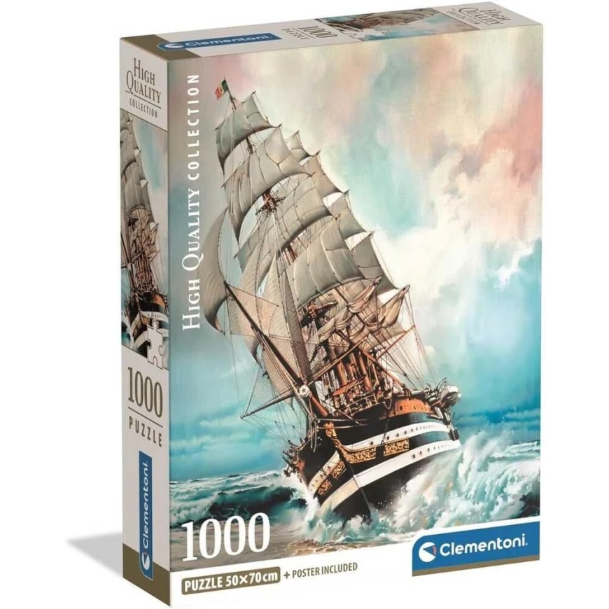 Clementoni Palapeli 1000 kpl - Laiva – 2