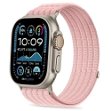 Tech-Protect Nailon-urheilusolki Apple Watch 8/9/10/11/SE/Ultra (44/45/46/49 mm) | Nailon | vaaleanpunainen Tech-Protect Nailon-urheilusolki Apple Watch 8/9/10/11/SE/Ultra (44/45/46/49 mm) | Nailon | vaaleanpunainen
