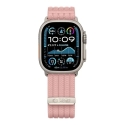 Tech-Protect Nailon-urheilusolki Apple Watch 8/9/10/11/SE/Ultra (44/45/46/49 mm) | Nailon | vaaleanpunainen Tech-Protect Nailon-urheilusolki Apple Watch 8/9/10/11/SE/Ultra (44/45/46/49 mm) | Nailon | vaaleanpunainen