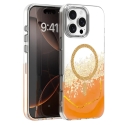 Epoxy Mag phone case with MagSafe support for iPhone 16 Pro Max orange Epoxy Mag phone case with MagSafe support for iPhone 16 Pro Max orange