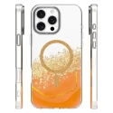 Epoxy Mag phone case with MagSafe support for iPhone 16 Pro Max orange Epoxy Mag phone case with MagSafe support for iPhone 16 Pro Max orange