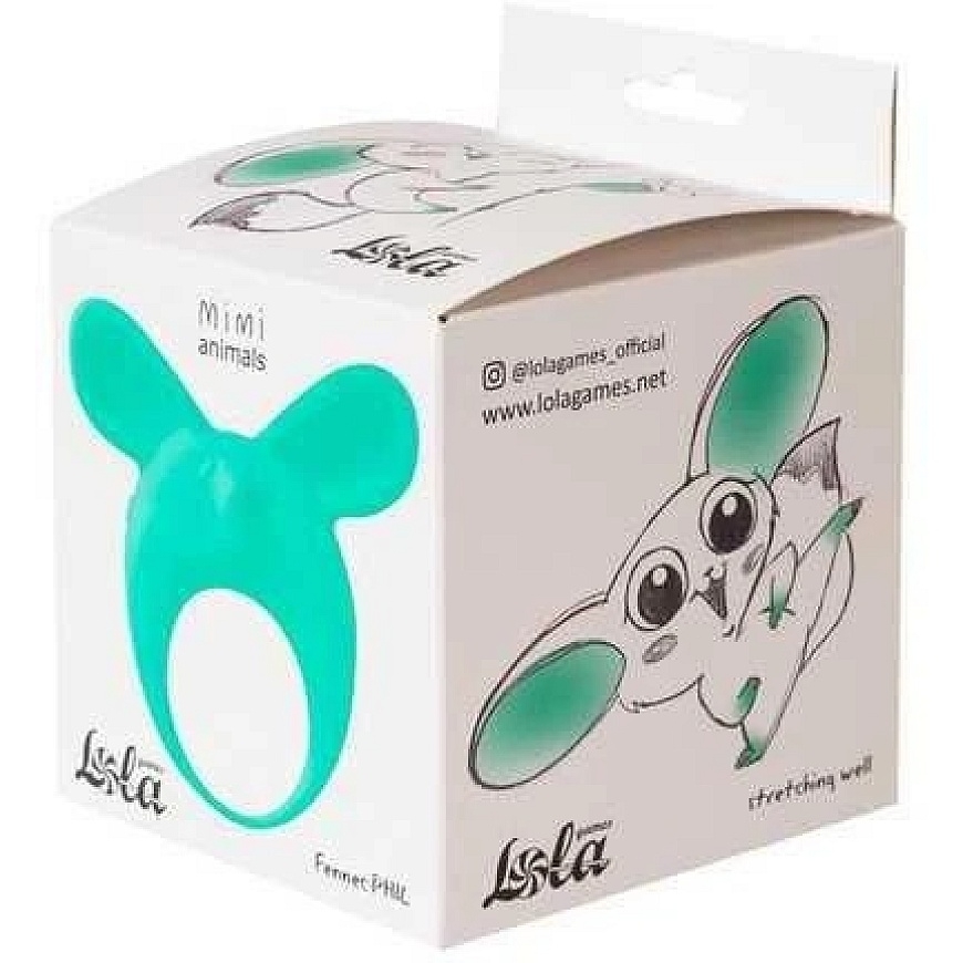 Lola Games Erekcijas vibrējošs sekss Fennec dzimumlocekļa gredzens – 3