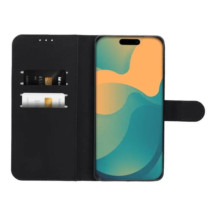 Флип-кейс для Motorola G37 4Card RFID анти-кража техническая ткань черный – 4
