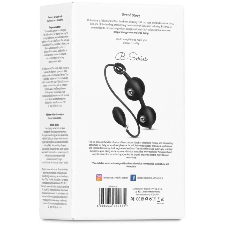 B sērijas vibrators - divkāršās baudas bumbiņas – 2