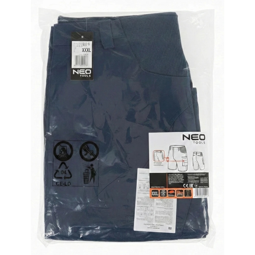 Neo Tools Lühikesed püksid Mix&Match, elastne vöökoht, tumesinine, suurus XXXL – 2