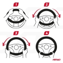 Steering wheel cover SWC-58-M (37-39cm)
