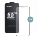 6D Veason Pro Glass (10 tk komplekt) – mõeldud iPhone 13 jaoks, must 6D Veason Pro Glass (10 tk komplekt) – mõeldud iPhone 13 jaoks, must