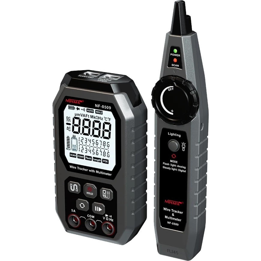 Noyafa Network Cable Tester with Multimeter NF-8509