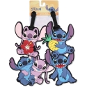 Peers Hardy Disney Stitch & Angel 4 kappaleen matkalaukun tarrat Peers Hardy Disney Stitch & Angel 4 kappaleen matkalaukun tarrat