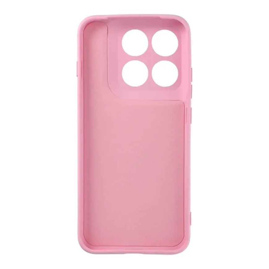 Silicone telefono dėklas Motorola Edge 70 Pro rožinis – 2
